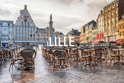 Agence de communication digitale à Rouen - Agence YMJ - Photo ville de Lille